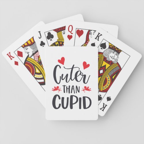 Wishing Valentines Day Poker Cards