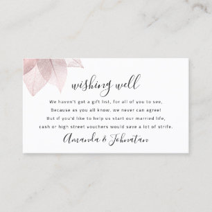 Wishing Well For Wedding Invitation Gift Of Money