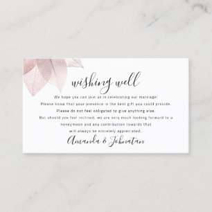 Wishing Well For Wedding Invitation Honeymoon Gift