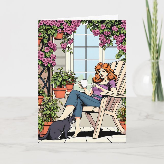 Wishing you a Beautiful Day | Friendship Card (Front)