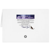 Wishing You a Beautiful Easter Tulip Flower Card (Back Horizontal)