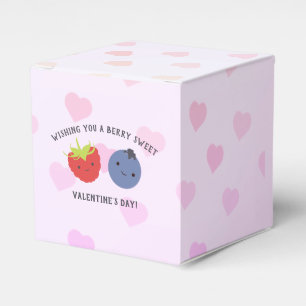Wishing You A Berry Sweet Valentine's Day Favor Boxes