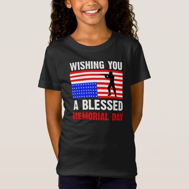 Wishing You A Blessed Memorial Day-62237 T-Shirt (Front)