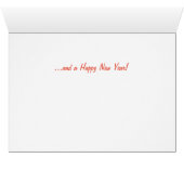 Wishing You A Classic Antique Car Christmas Card (Inside Horizontal (Bottom))