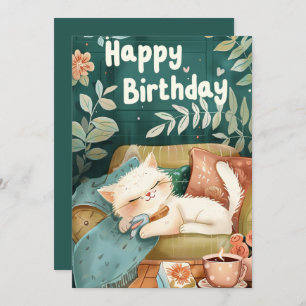 Wishing You a Day Filled With PURRTH-day Love