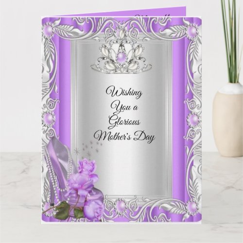 Wishing you a Glorious Mothers Day Card