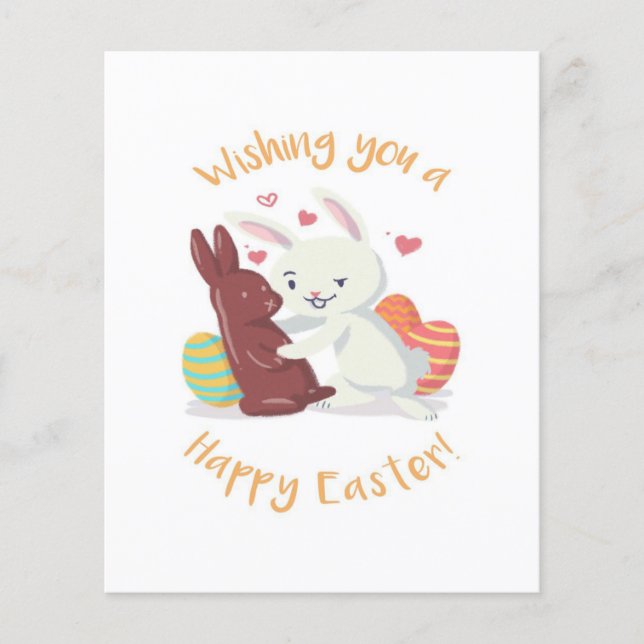 Wishing You A Happy Easter ! Flyer (Front)