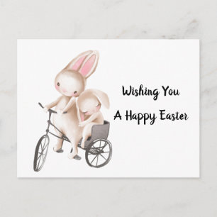 Wishing You A Happy Easter Postcard