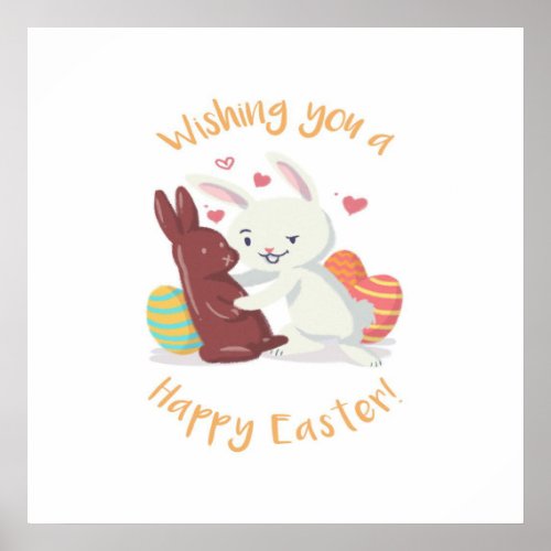 Wishing You A Happy Easter  Poster