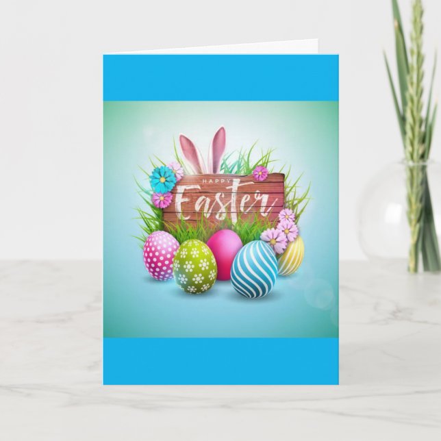 WISHING YOU A HAPPY HEARTWARMING EASTER CARD (Front)