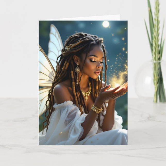 Wishing you a Magical Day \ Fairy   Card (Front)