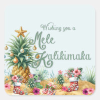 Wishing You a Mele Kalikimaka Card