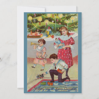 Wishing You a Merry Christmas Holiday Card