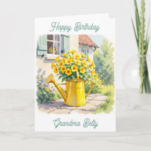 Wishing you a Peaceful Birthday Grandma Card