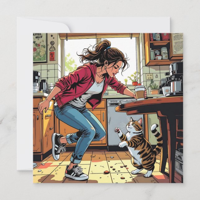 Wishing You a Stress-free Day! | Funny Friendship (Front)