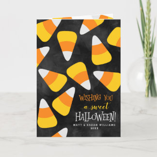 Wishing You A Sweet Halloween Card
