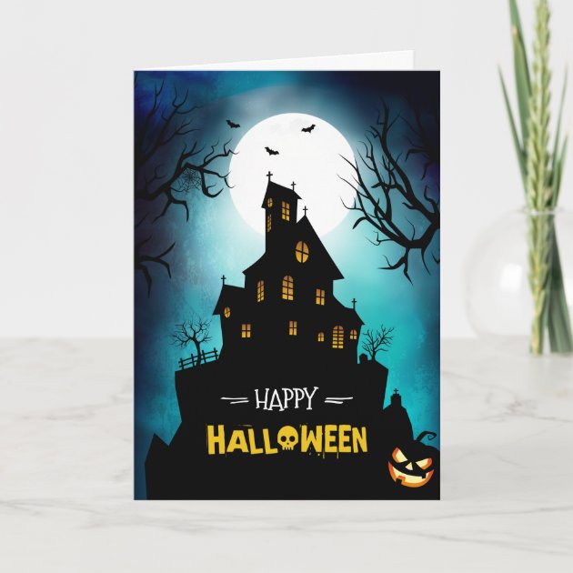Wishing You A Very Happy Halloween Card