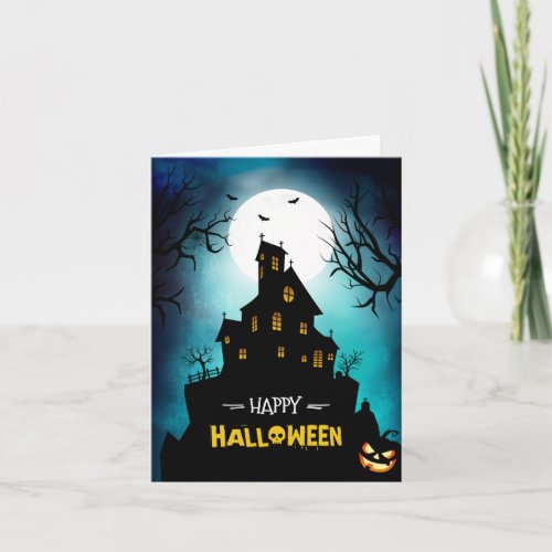 Wishing You A Very Happy Halloween Card