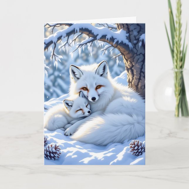 Wishing you a Warm Cozy Birthday Card (Front)