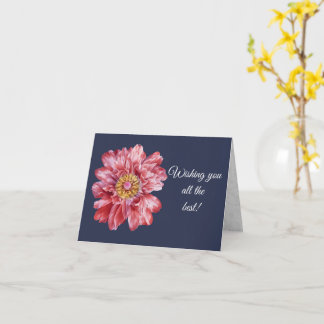 Wishing you all the best greeting card