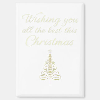 Wishing you all the best this christmas  magnet