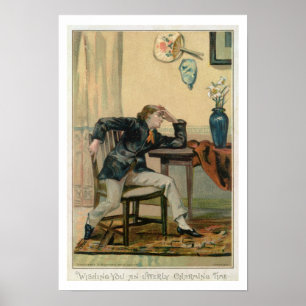 Wishing You An Utterly Charming Time, Victorian Ch Poster