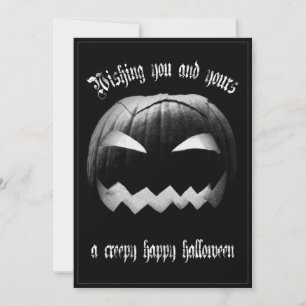 Wishing you and yours a creepy happy Halloween
