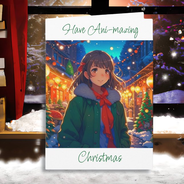 Wishing You Ani-mazing Christmas Card (Creator Uploaded)