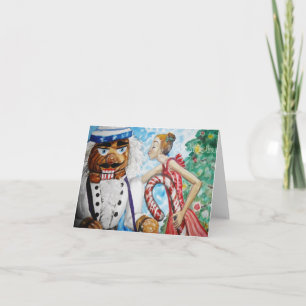 Wishing You Christmas Kisses Christmas Card