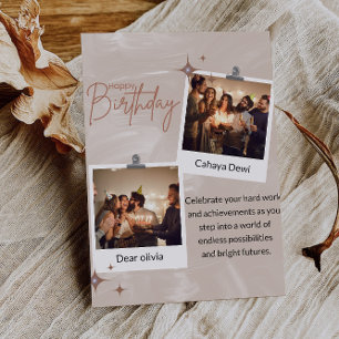 Wishing you happiness, love, and success invitation