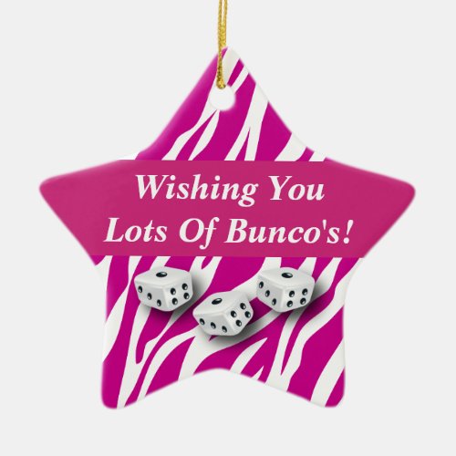 Wishing You Lots of Buncos Gift Ornament