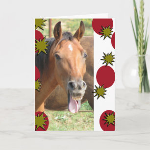 Wishing you lots of laughs! holiday card