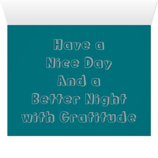 Wishing you Love Joy & Peace Greeting  Template (Inside Horizontal (Bottom))