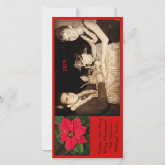 Wishing You Many Merry Christmases Holiday Card