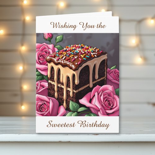 Wishing You the Sweetest Birthday | Cake