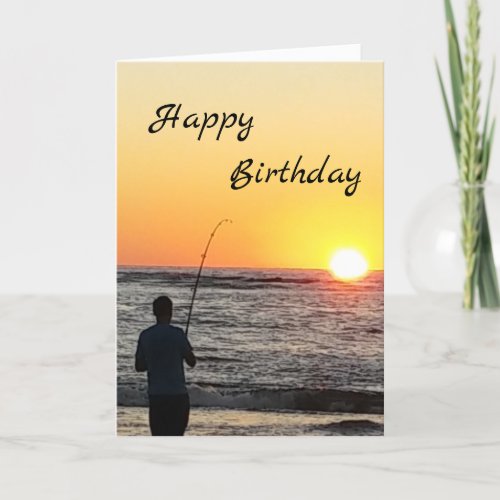 WISHING YOUR THE BEST YOUR BIRTHDAY CARD