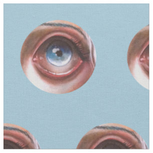 Wisp Eyeball Pop Surrealism Big Eyed Fabric