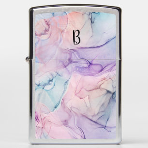 Wispy Ethereal Pastel Watercolor Inky Fantasy Glam Zippo Lighter