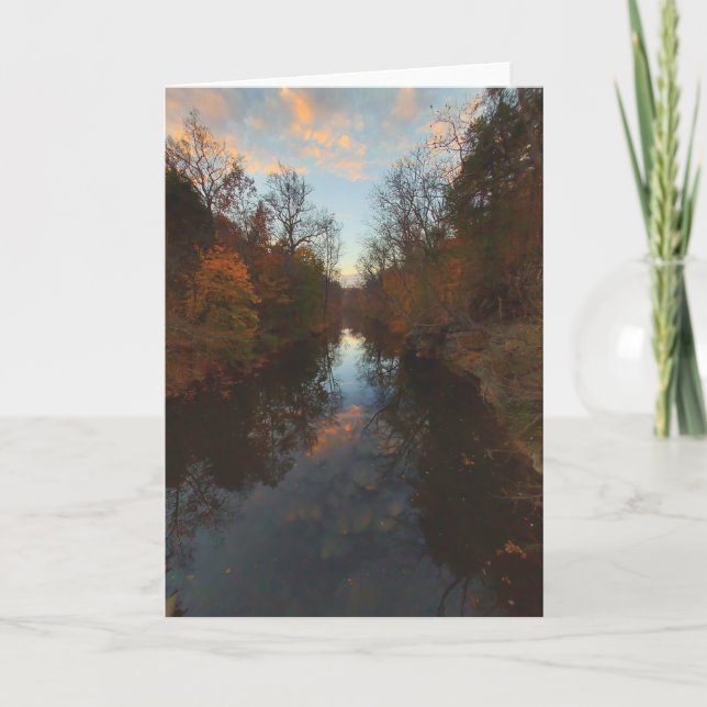 Wissahickon Creek Card (Front)