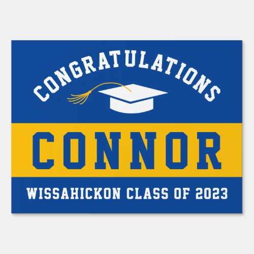 Wissahickon High School Custom Graduation Yard  Si Sign