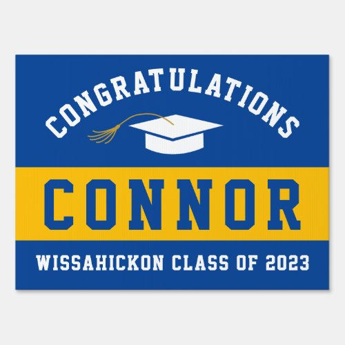 Wissahickon High School Custom Graduation Yard  Sign