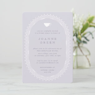 Wisteria Afternoon Tea Bridal/Wedding Shower Invitation