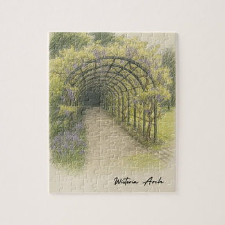 Wisteria Arch Jigsaw Puzzle