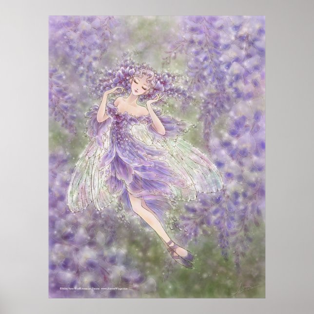 Wisteria Art Print (Front)