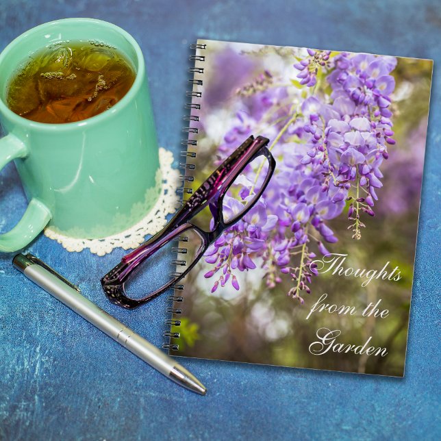 Wisteria Blooms Notebook Journal (Wisteria Blooms journal notebook.)