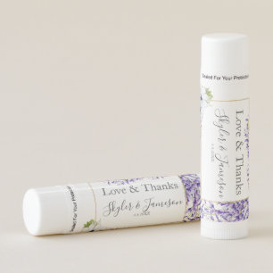 Wisteria Blooms Wedding Lip Balm