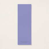 Wisteria Bookmark (Back)
