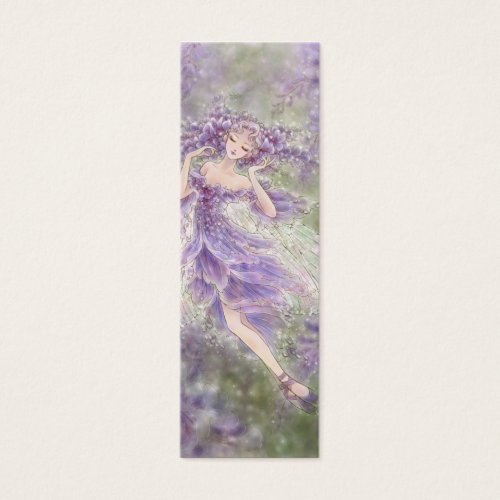 Wisteria Bookmark Business Card Templates