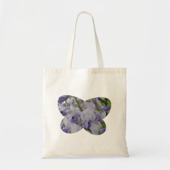 Wisteria Butterfly Tote Bag by FloralZoom at Zazzle
