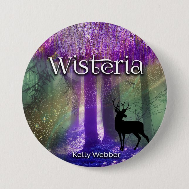 wisteria  button (Front)